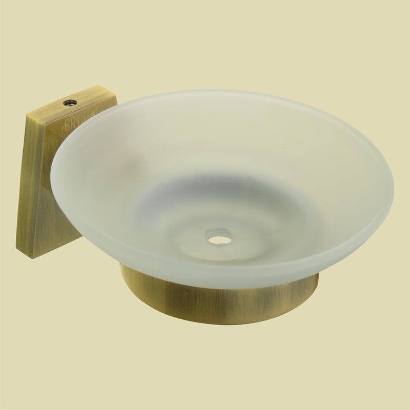 Glass Single Soap Dish