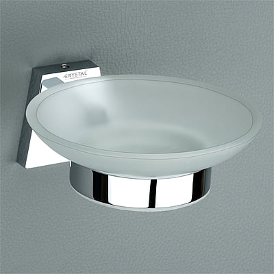Glass Single Soap Dish