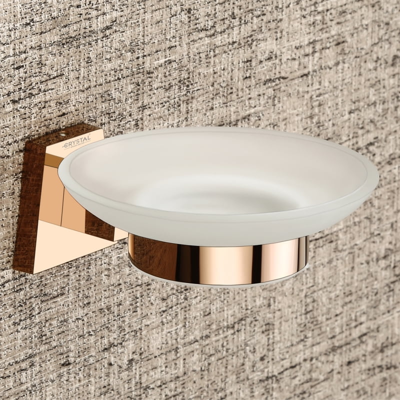 Glass Single Soap Dish